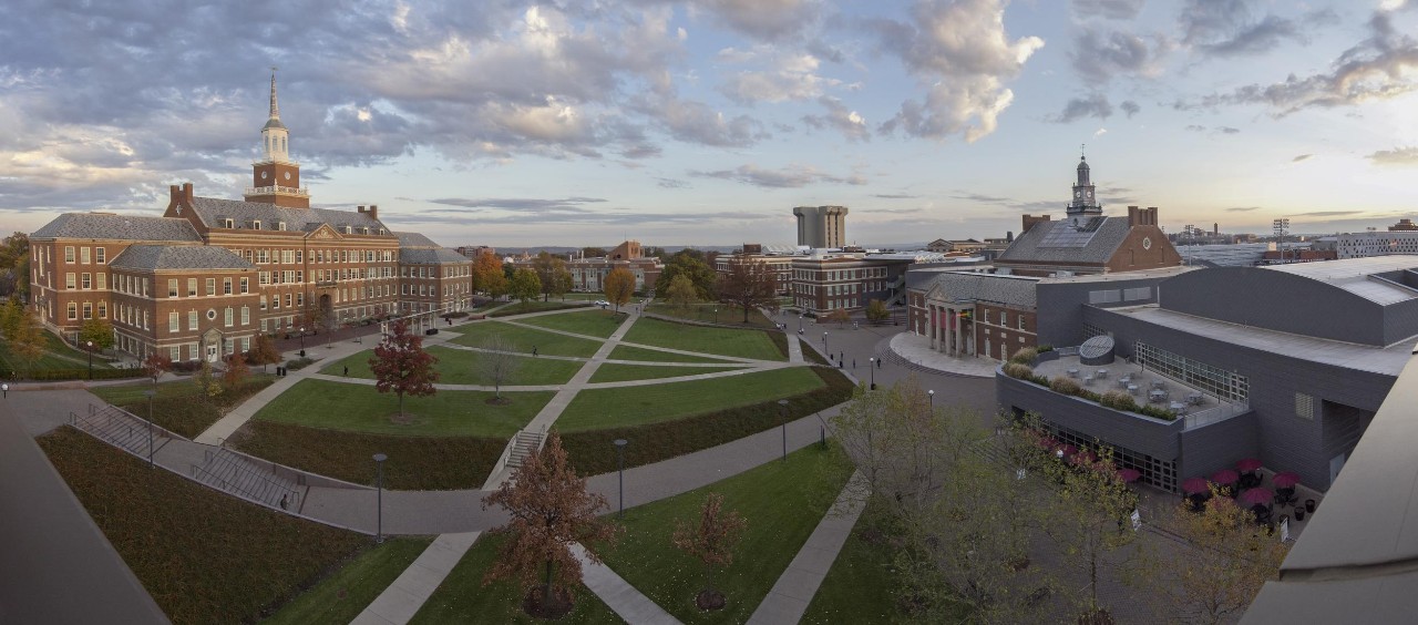 Panorama image of UC campus
