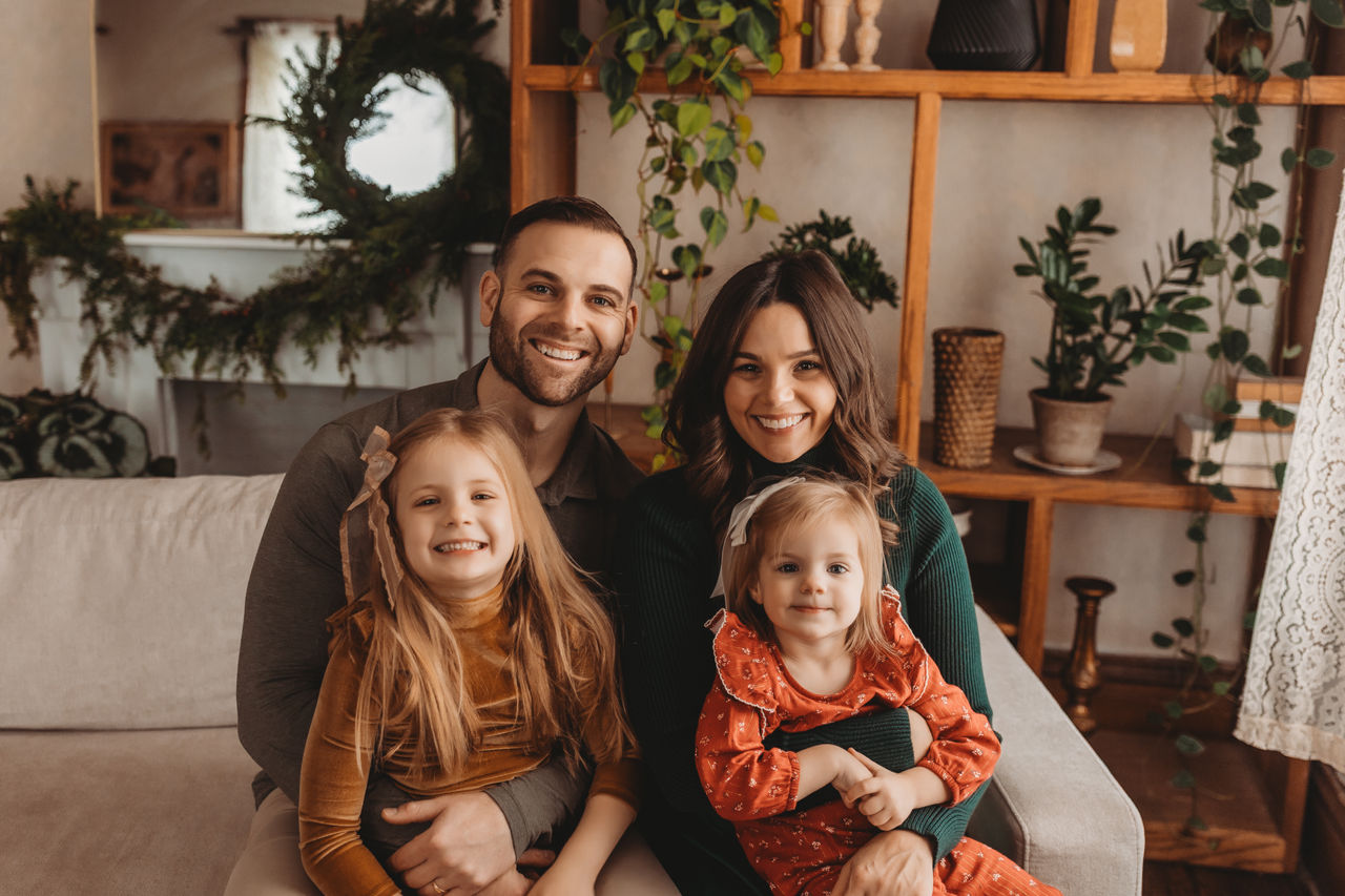 An image of the Troha family