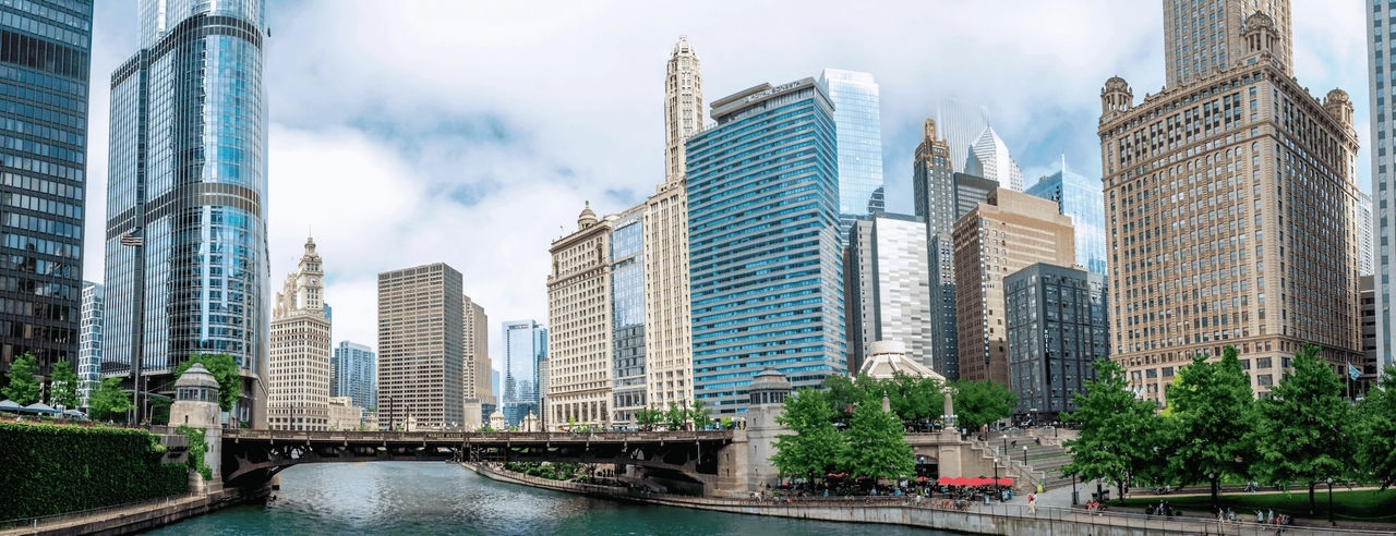 Chicago's riverfront