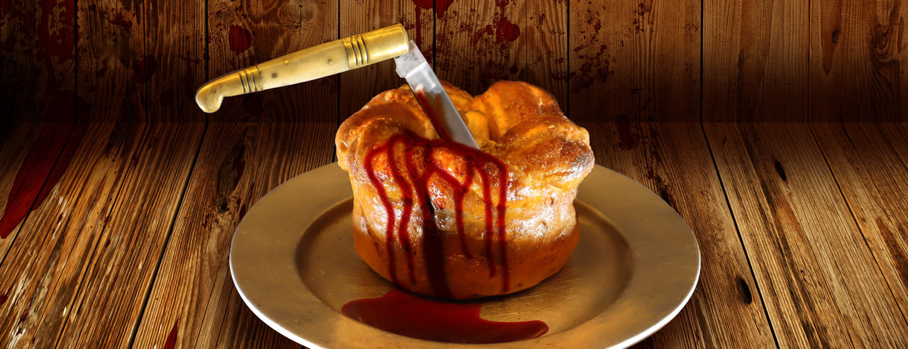 A promotional image for "Sweeney Todd."