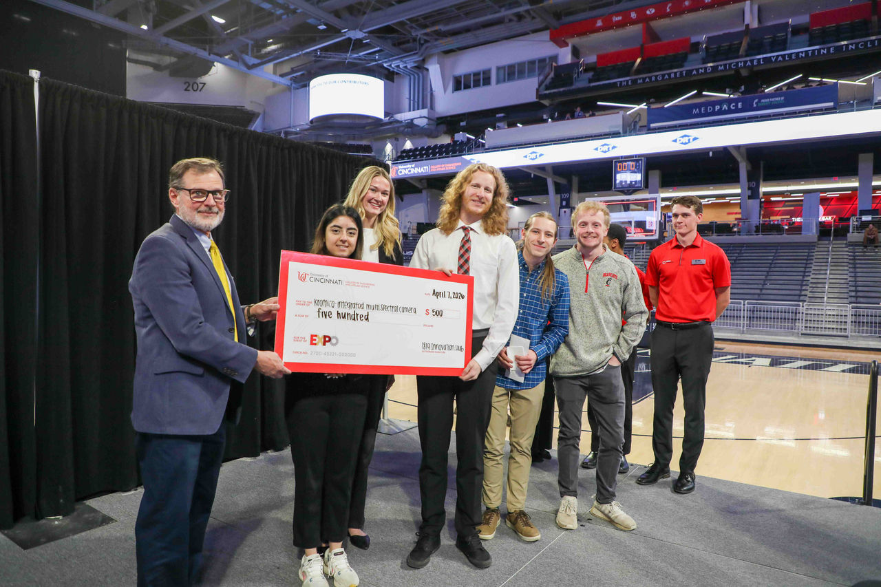 Kromico team winning its award at CEAS EXPO 2026. Photo/Mary Dwyer