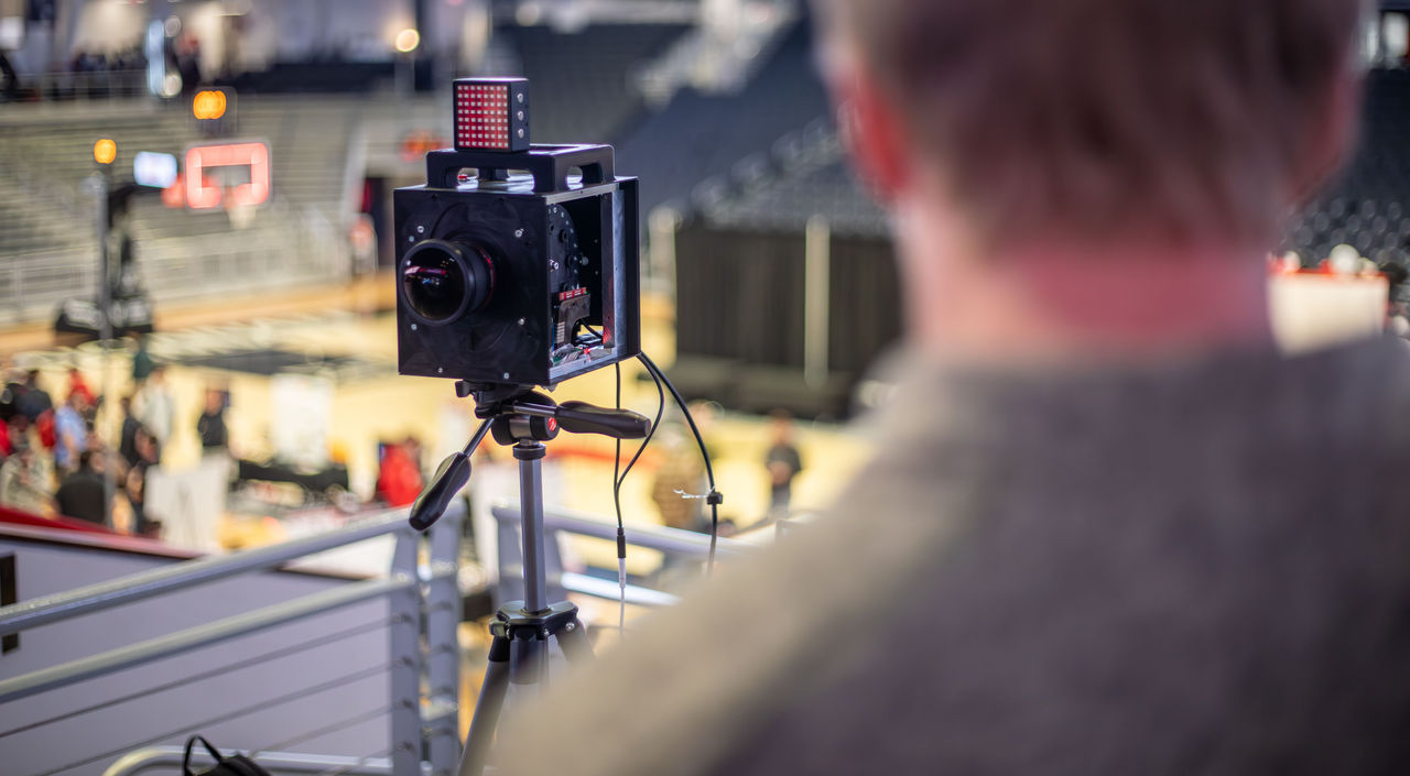 A close-up shot of the Kromico camera