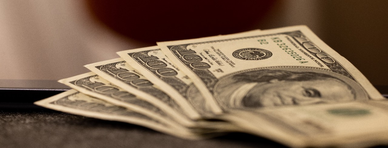 stack of money