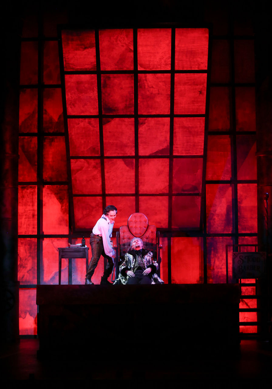 The barber chair trapdoor in action