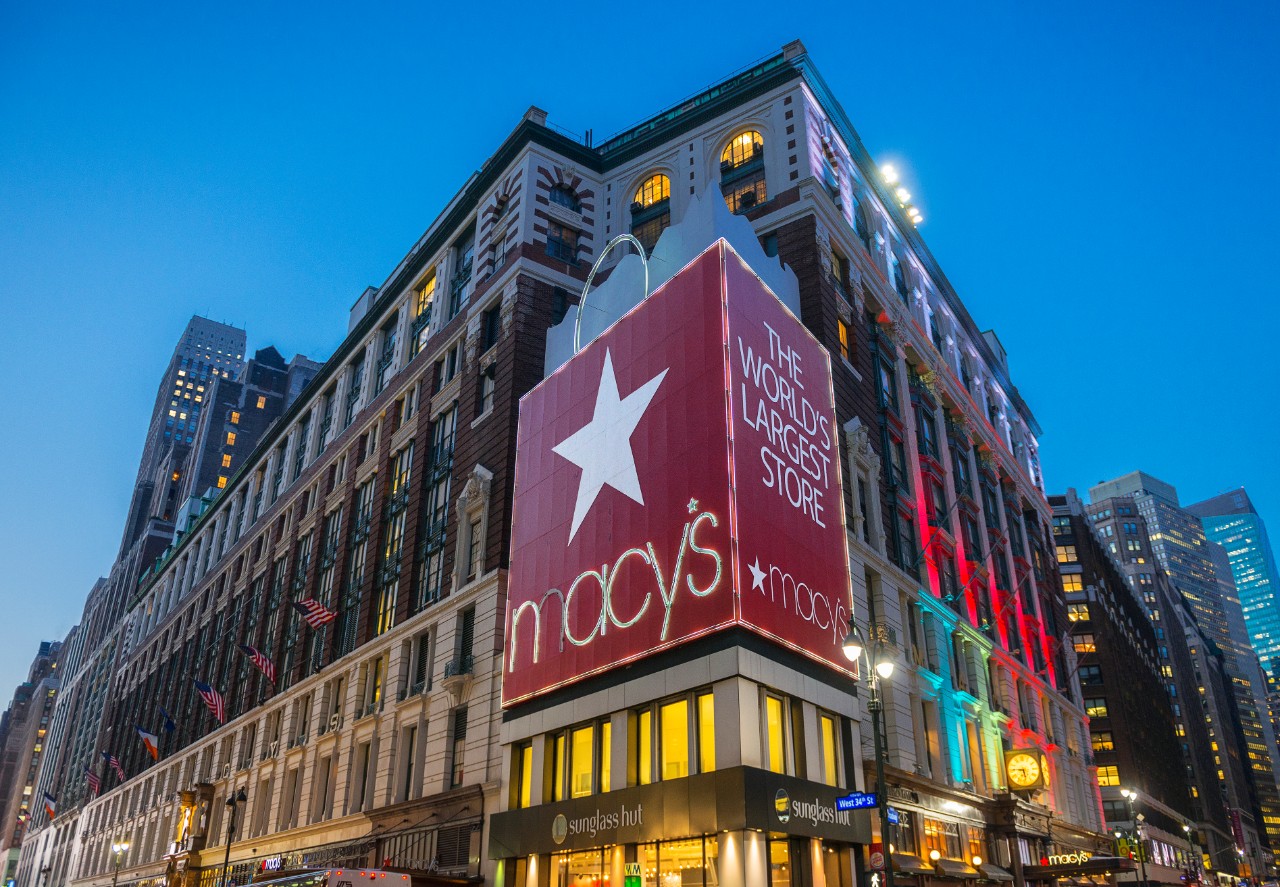 Macy's storefront