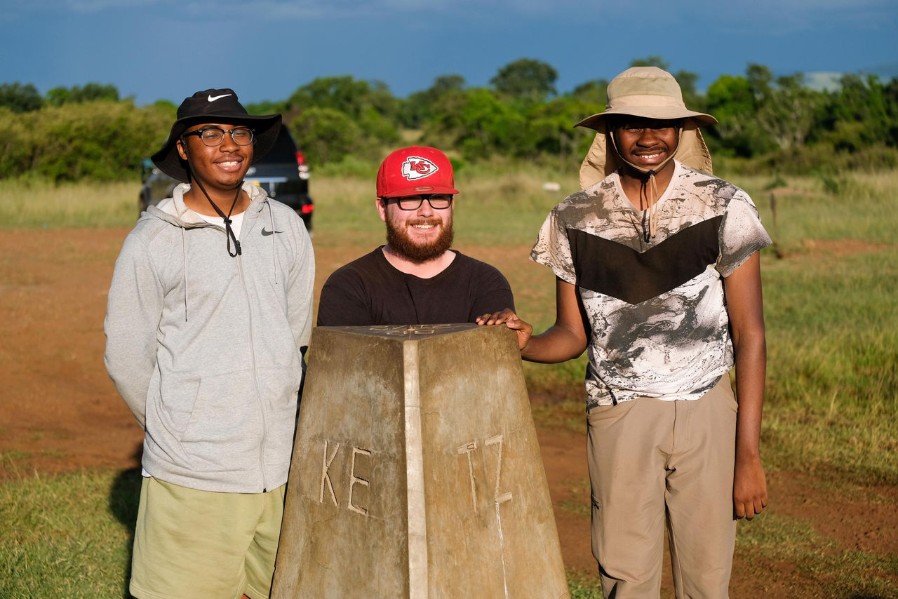 Jalen Tucker, Kenya, Locations in Kenya, Maasai Mara National Reserve, Marcus Elliott, Marian Spencer Scholars, Maxwell Lawson
The UC team visits the Maasai Mara National Reserve in Kenya. The southern end of the reserve shares the border with the Serengeti National Park in Tanzania.