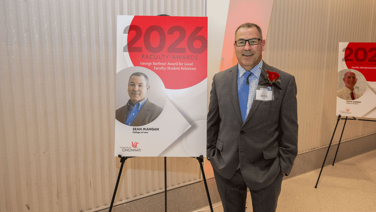 Professor Sean Mangan wins George Barbour award