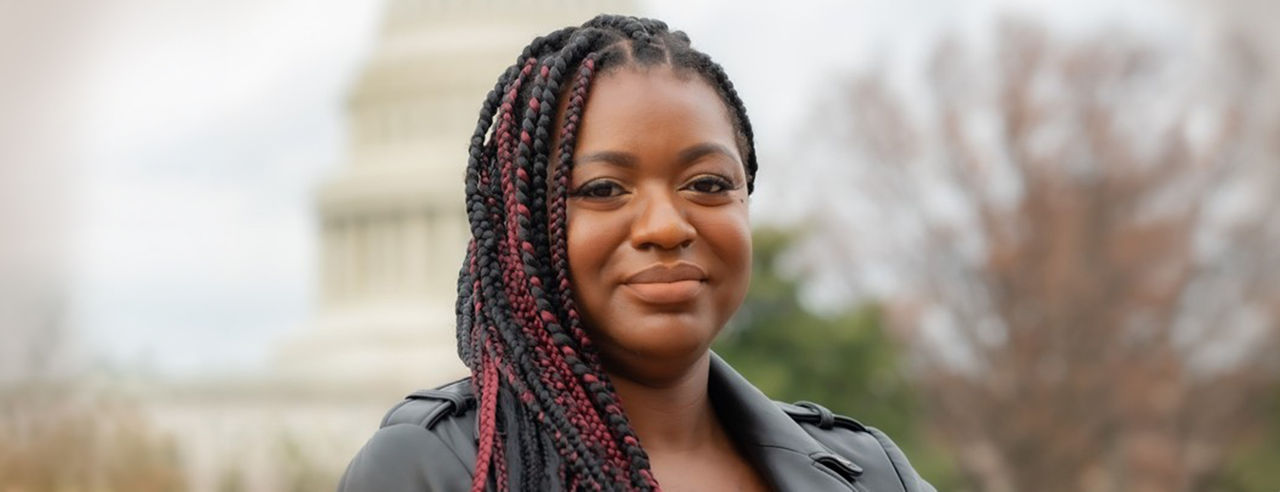 A photo of new visiting CCM faculty member Quanice G. Floyd, EdD. Photo/Allie Johnson Photography