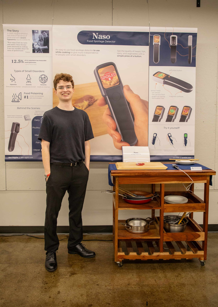Ragals with his project, Naso