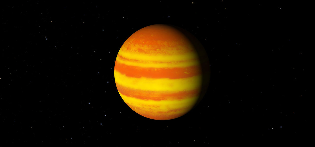 An artist's rendering of TOI-2031Ab.