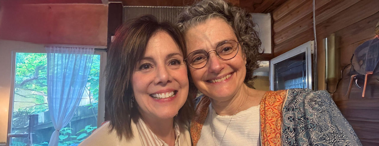 Vicki Daiello and Miriam Raider-Roth of UC's Action Research Center