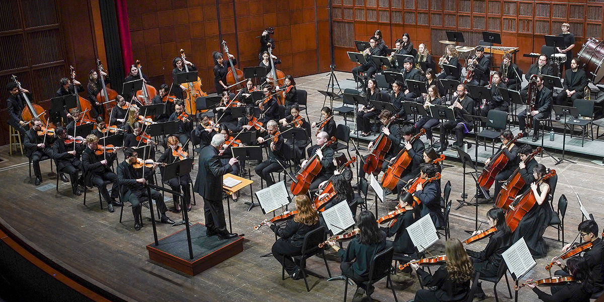 CCM Philharmonia. Photo by Mark Lyons. 