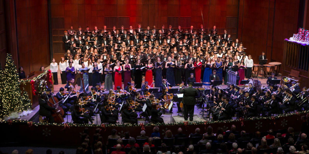 CCM Feast of Carols. Photo by Mark Lyons. 