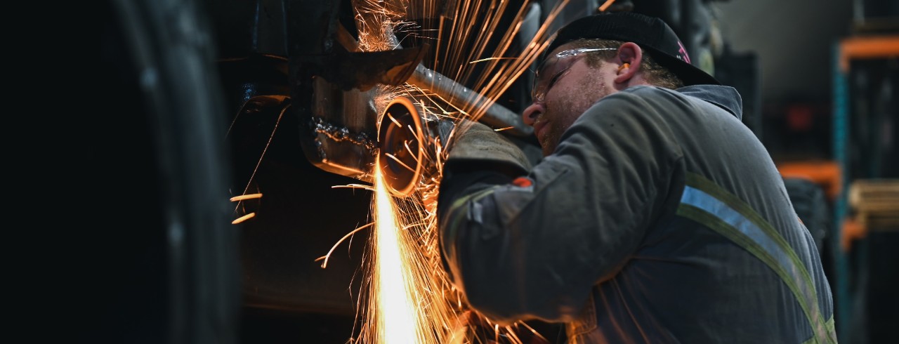 Manufacturing employee at work. Photo/Unsplash