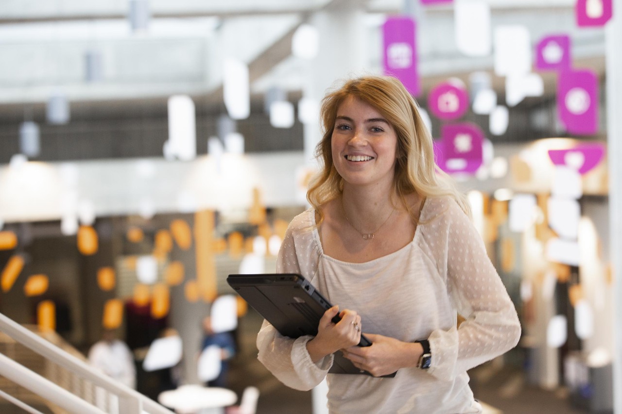 UC co-op student in a corporate environment