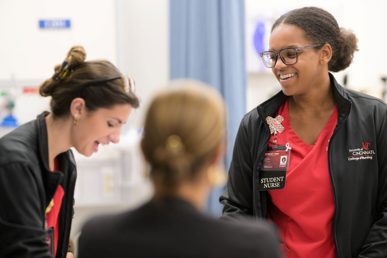 UC Nursing students