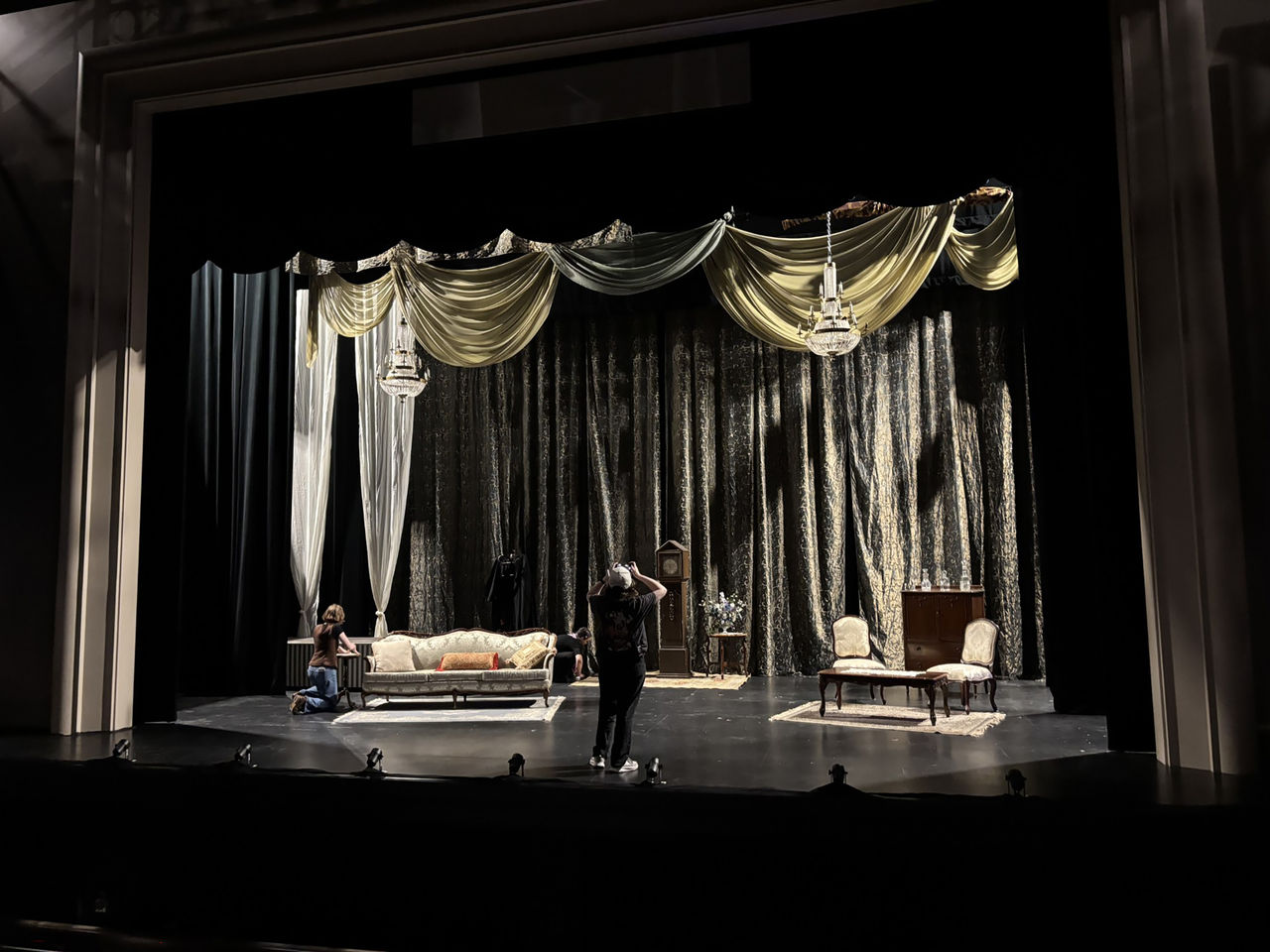A scenic design created by Emmy Buckley