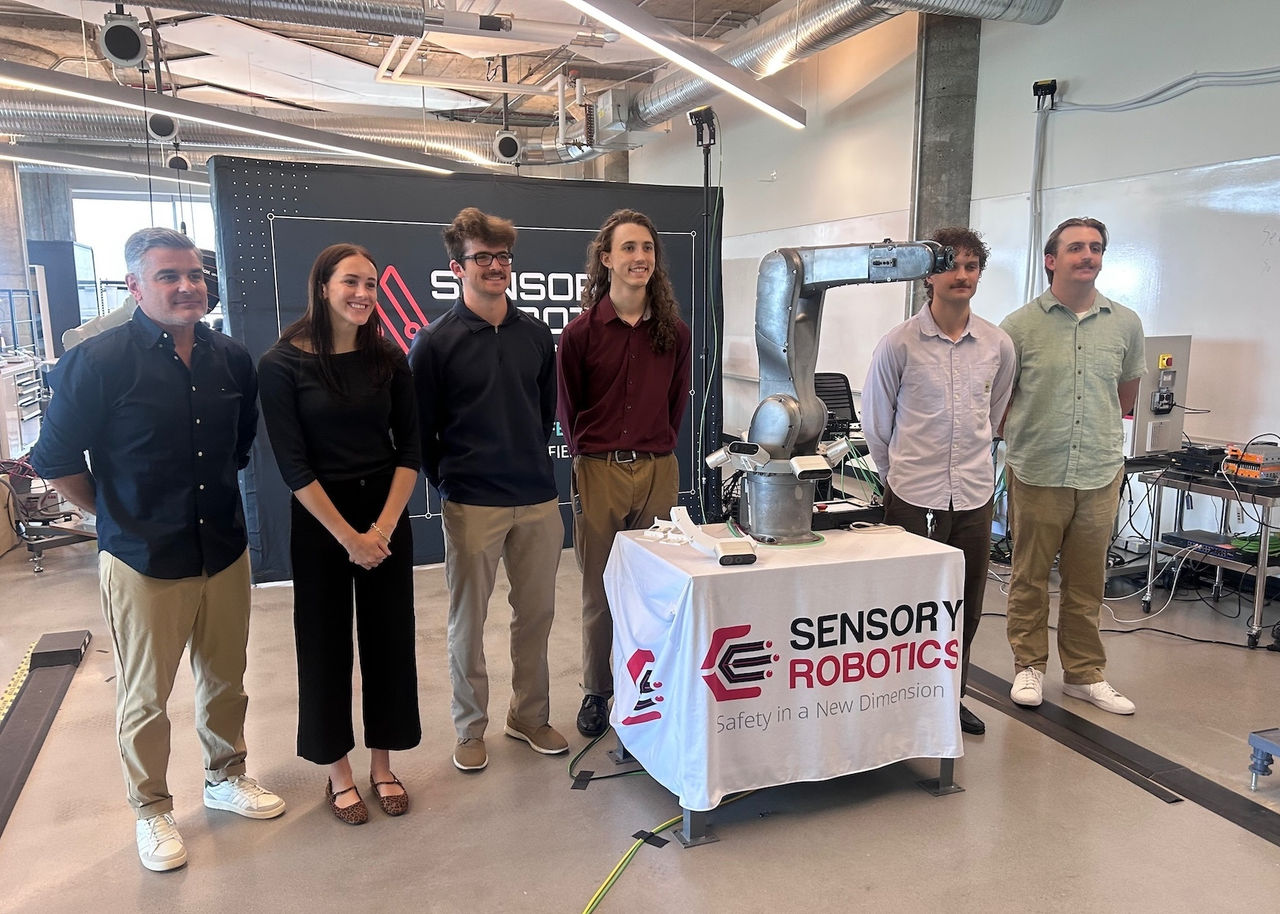 Sensory Robotics coop students 