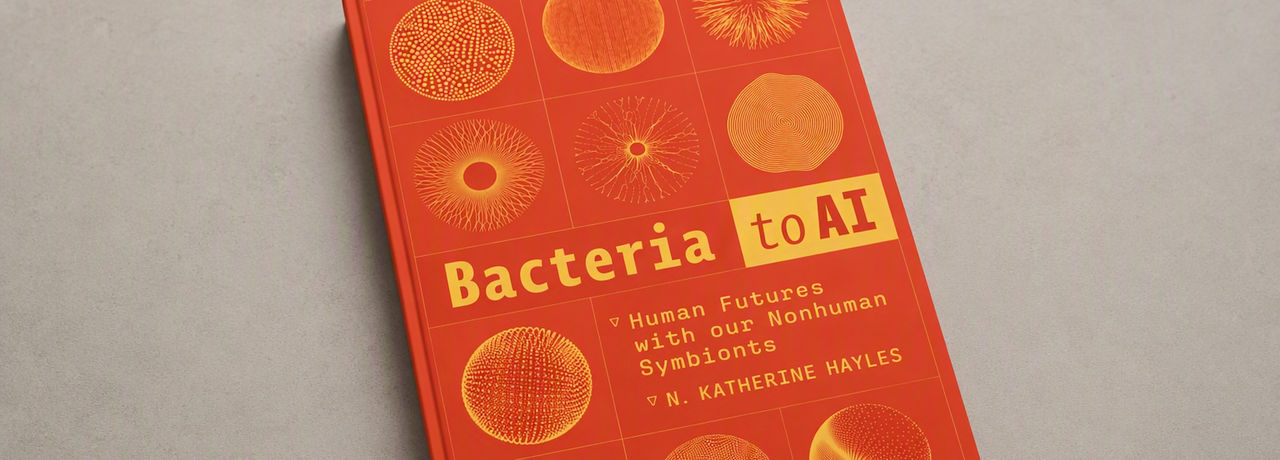 Image of the book cover "Bacteria to AI"