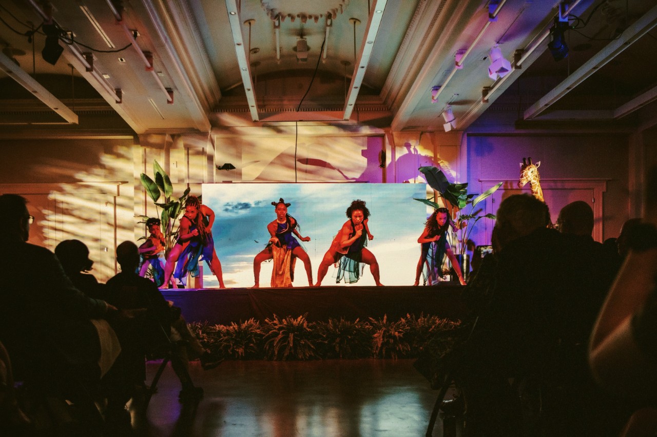 Revolution Dance Theatre performers on stage. 