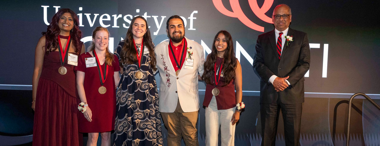 President Pinto with the 2026 Presidential Medal winners.