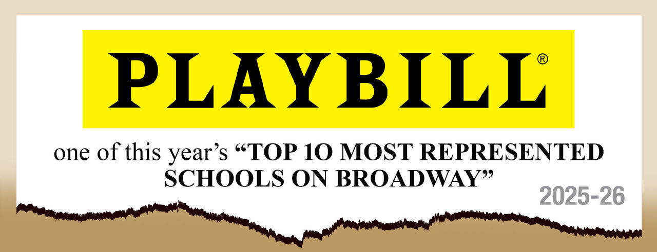 CCM was ranked as one of Playbill's Top 10 most represented schools on Broadway