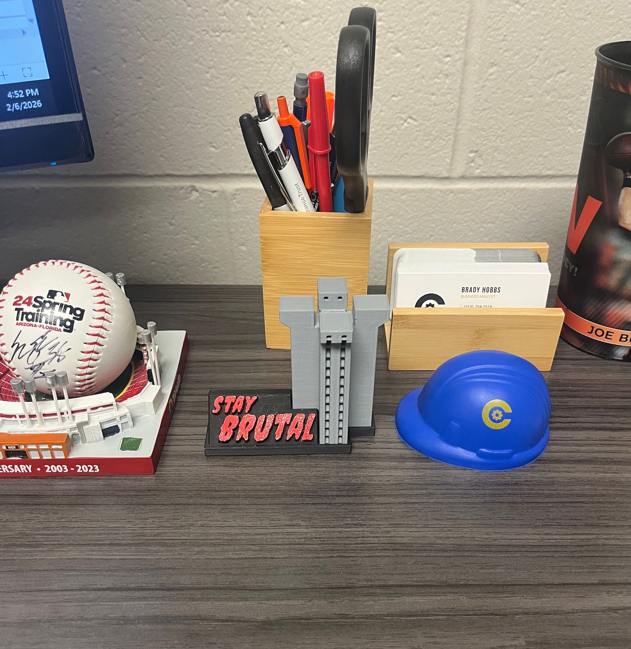 Crosley Tower miniature on a desk