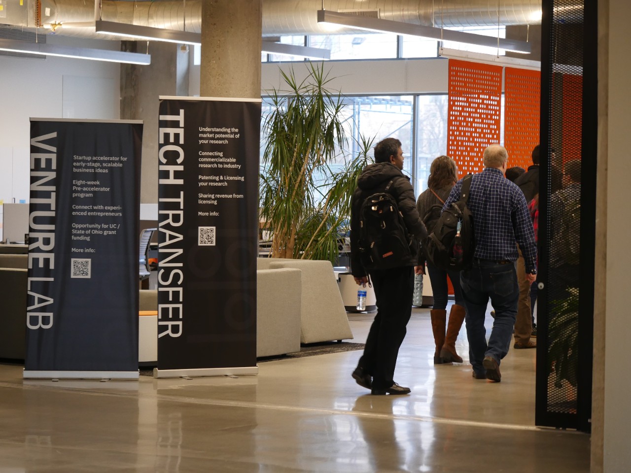 View into the 1819 Venture Lab. Photo/Gregory Glevicky