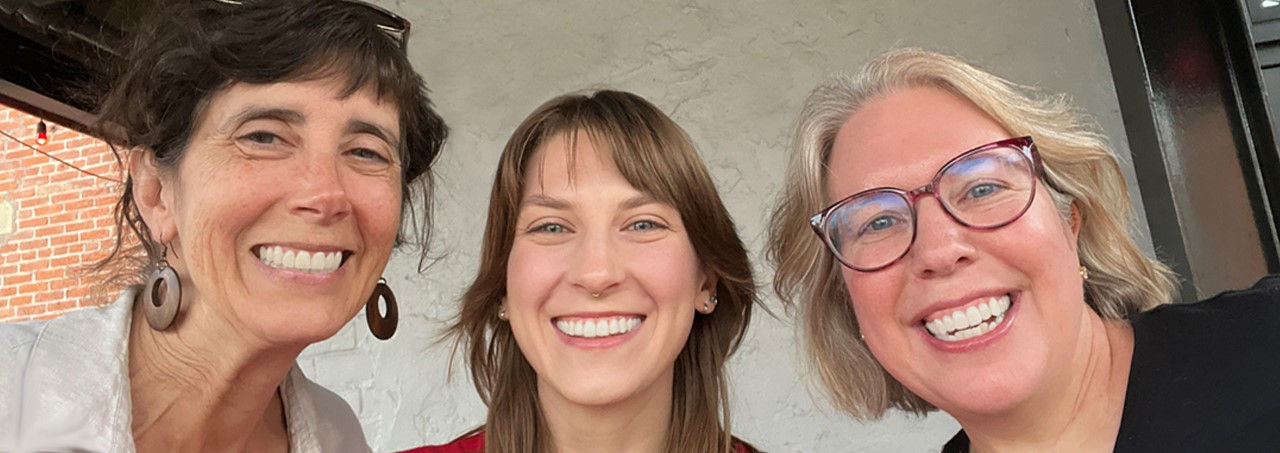 Dr. Kate York, Nicole Holtz and Dr. Carolyn Smith