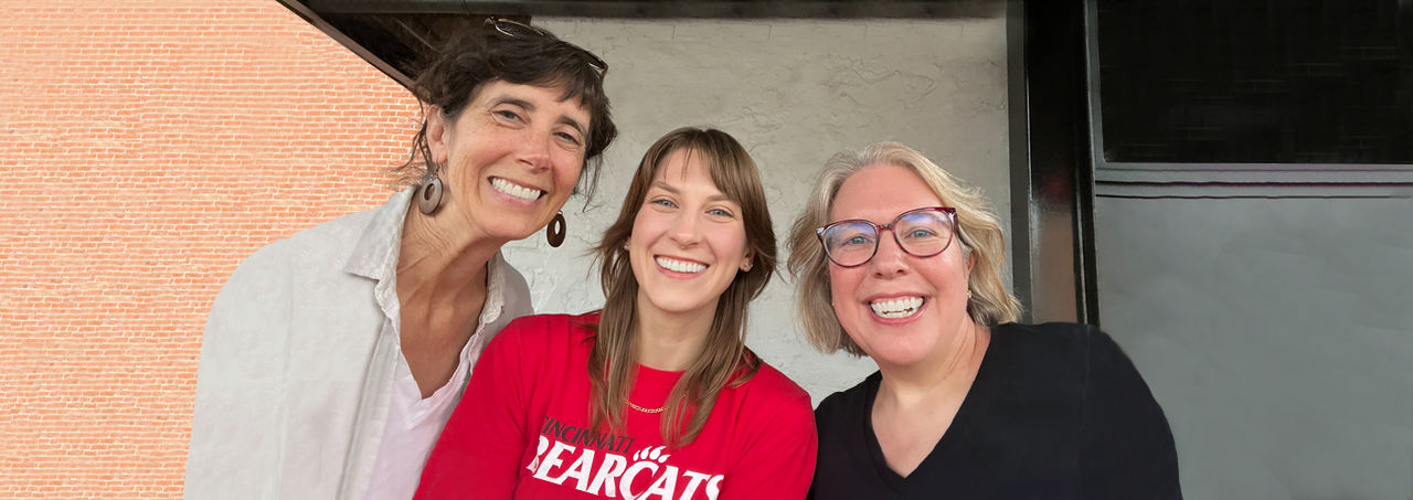 Dr. Kate York, Nicole Holtz and Dr. Carolyn Smith