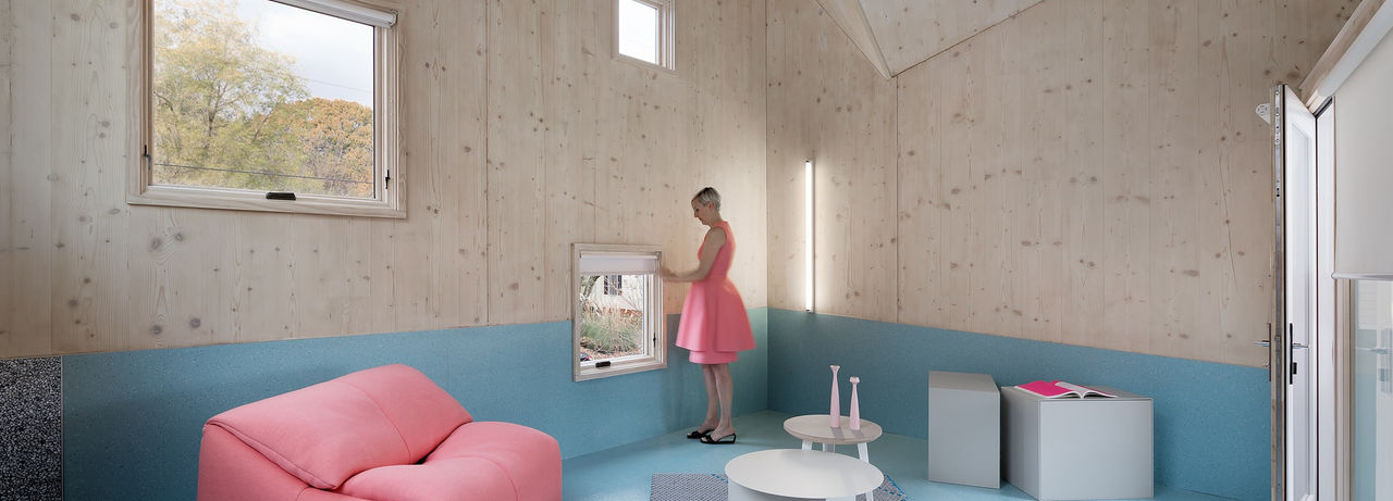Image of interior of the Haus Gables with Jennifer Bonner