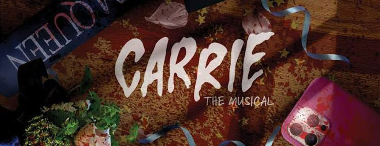 Promotional graphic for "Carrie: The Musical" provided by The Carnegie.
