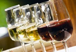 Wine samples photo