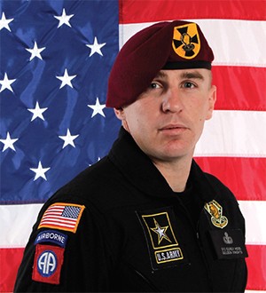 Scholarship drive benefits Army Master Sgt. Corey Hood, an Army parachutist who died Aug. 16 following an accident at an air show.  