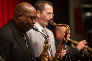 CCM faculty artists Craig Bailey, James Bunte and Scott Belck.