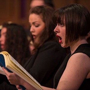 CCM Choral ensembles present nine concerts between Feb. 11 and April 29, 2018.