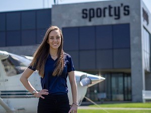 UC Clermont Aviation Technology graduate Kaitlin Willhite 