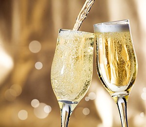 Champagne and Prosecco