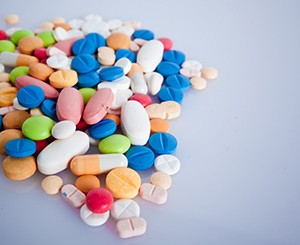 large variety of vitamins 