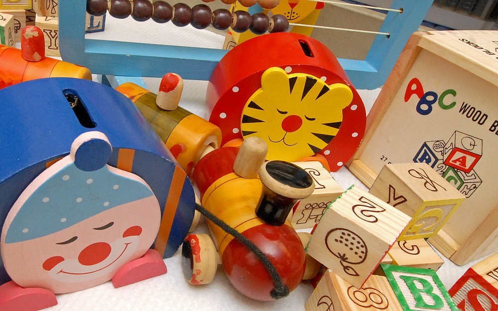 Toys manufactured overseas may include lead-based paint. 