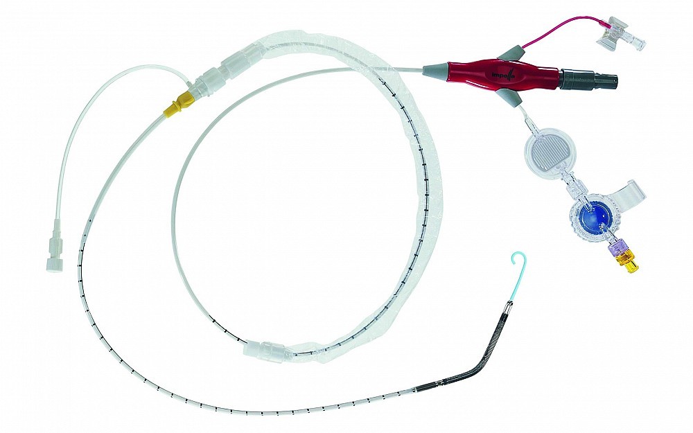 The Impella 2.5 heart device is being studied in order to see if if is more efficient than balloon therapies.