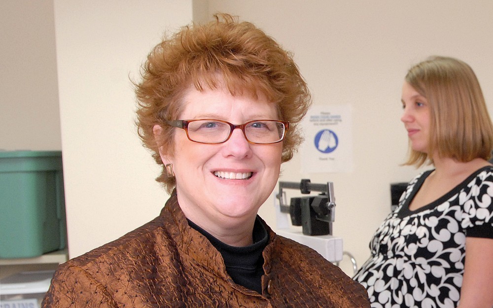 Debra Krummel, PhD, department of nutritional sciences, is studying the effect of an omega-3 supplement in pregnant women.