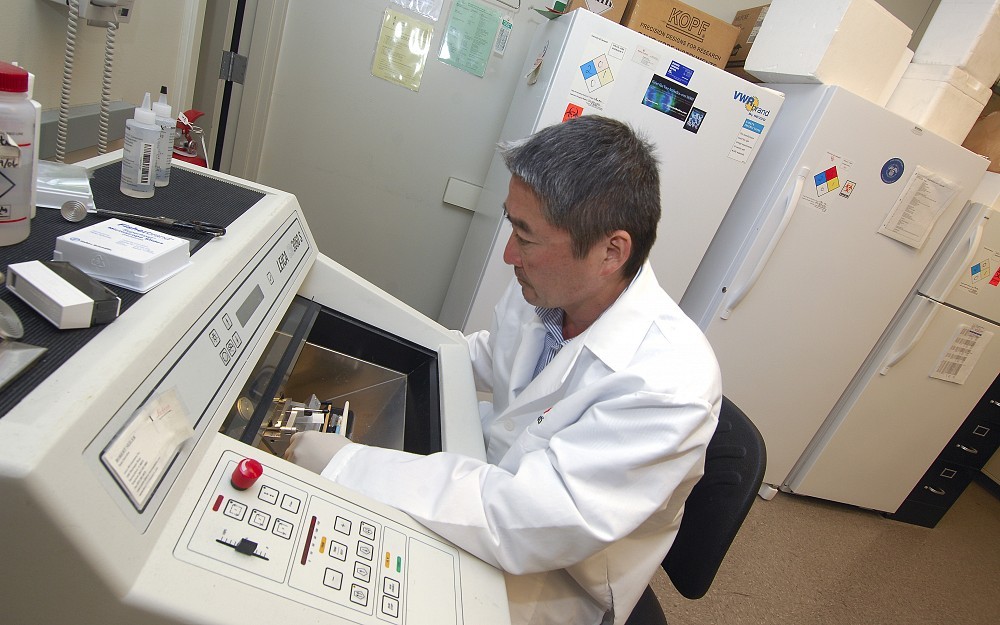 Randall Sakai, PhD, at UC's Reading Campus