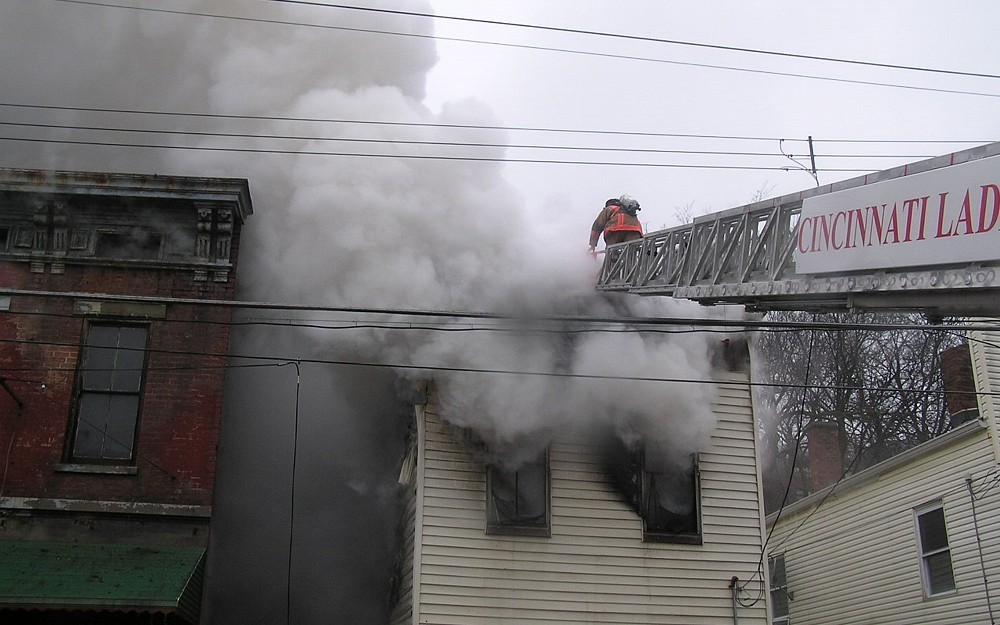 Firefighters are exposed to many harmful particulates, including benzene, diesel engine exhaust, chloroform, soot, styrene and formaldehyde.