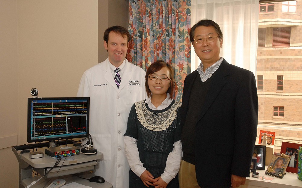 Jed Hartings, PhD, Chunyan Li, PhD, and Chong Ahn, PhD.