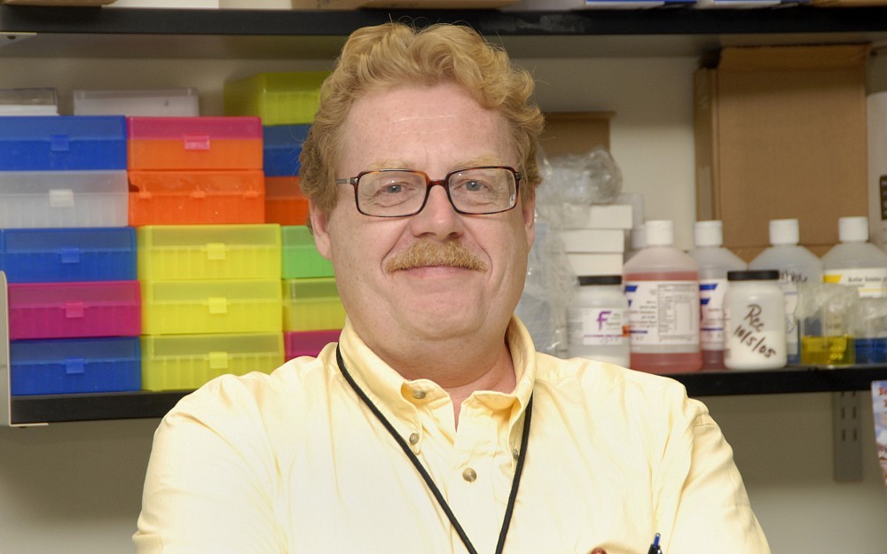 Keith Jones, PhD, a researcher in UC's department of pharmacology and cell biophysics