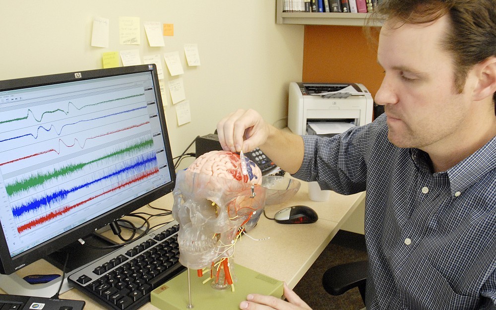 Jed Hartings, PhD, research associate professor in the department of neurosurgery at the University of Cincinnati College of Medicine.