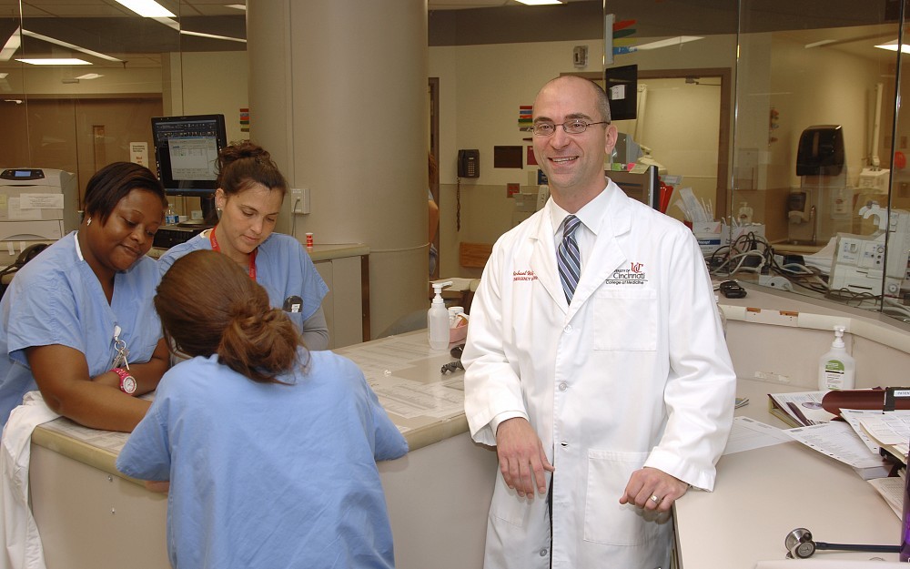 Michael Ward, MD, will study the implementation of electronic health records in a suburban emergency department (ED) with a two-year fellowship award from the Emergency Medicine Foundation.