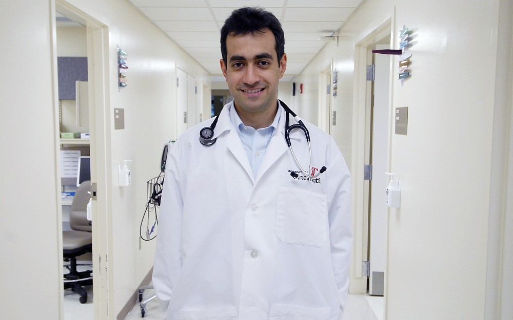 Hematology oncology fellow Shaalan Beg, MD