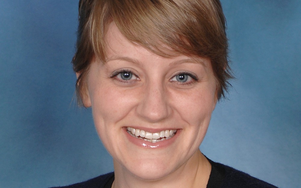 Fourth-year medical student Jenna Klotz 